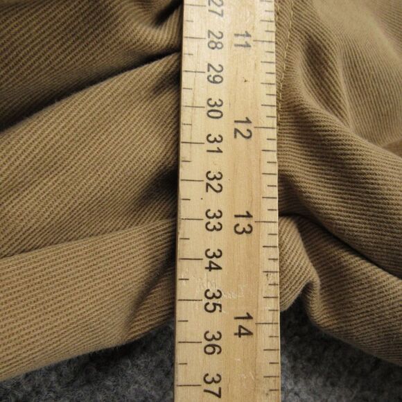 LL Bean Jeans Mens 40x33 Flannel Lined‎ Tan Workwear Winter Warm Outdoors - Picture 7 of 12
